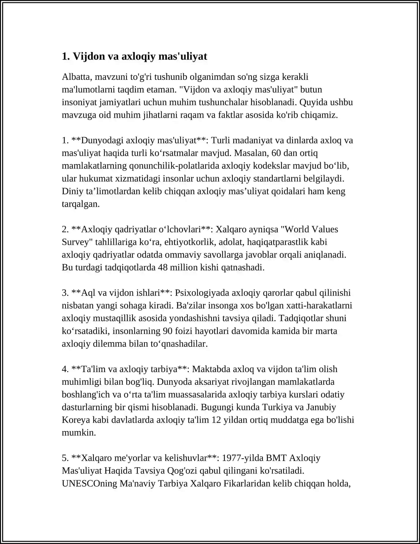 TIBBIY XODIMLARNING HUQUQLARI. " BUTUNJAHON TIBBIYOT ASSOTSATSIYASINING JENEVA DEKLARATSIYASI" 3