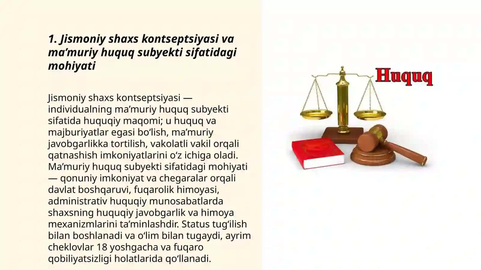 JISMONIY SHAXSLAR MA’MURIY HUQUQSUBYEKTI SIFATIDA 3