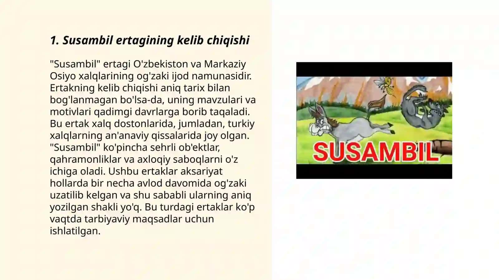 Patti Drepeau gʻoyasida Susambil ertagi 3