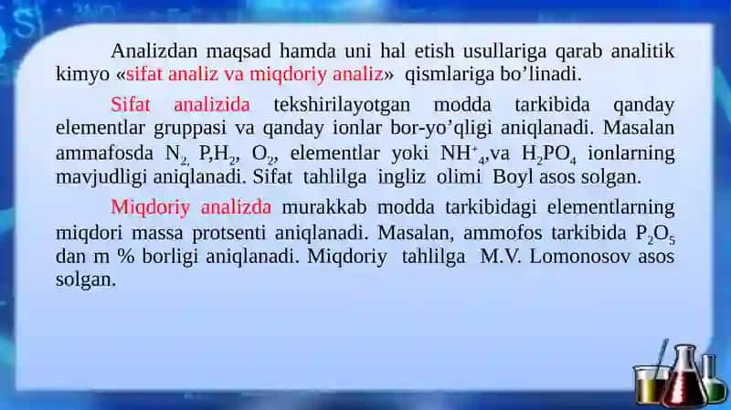 Analitik kimyo 3
