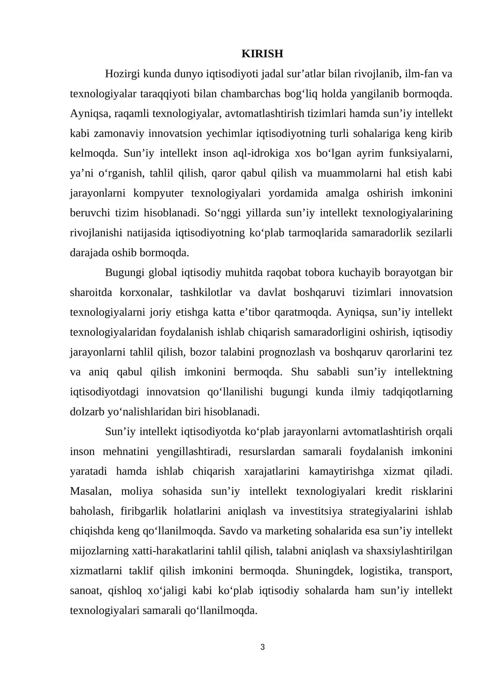 Sun'iy intellektning iqtisodiyotdagi innovatsion qo‘llanilishi 3
