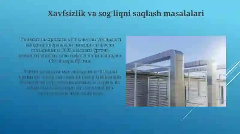 Turar-joy va jamoat binolarining havoni mo‘tadillash tizimlari konstruktiv yechimlari 3