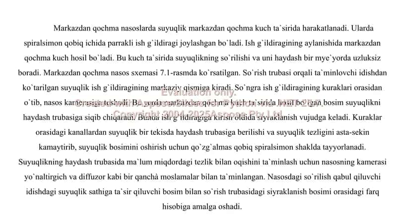 Markazdan qochma nasoslarni ta'mirlash 3