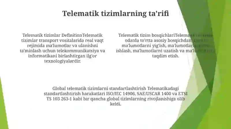 Telematik Tizimlari 3