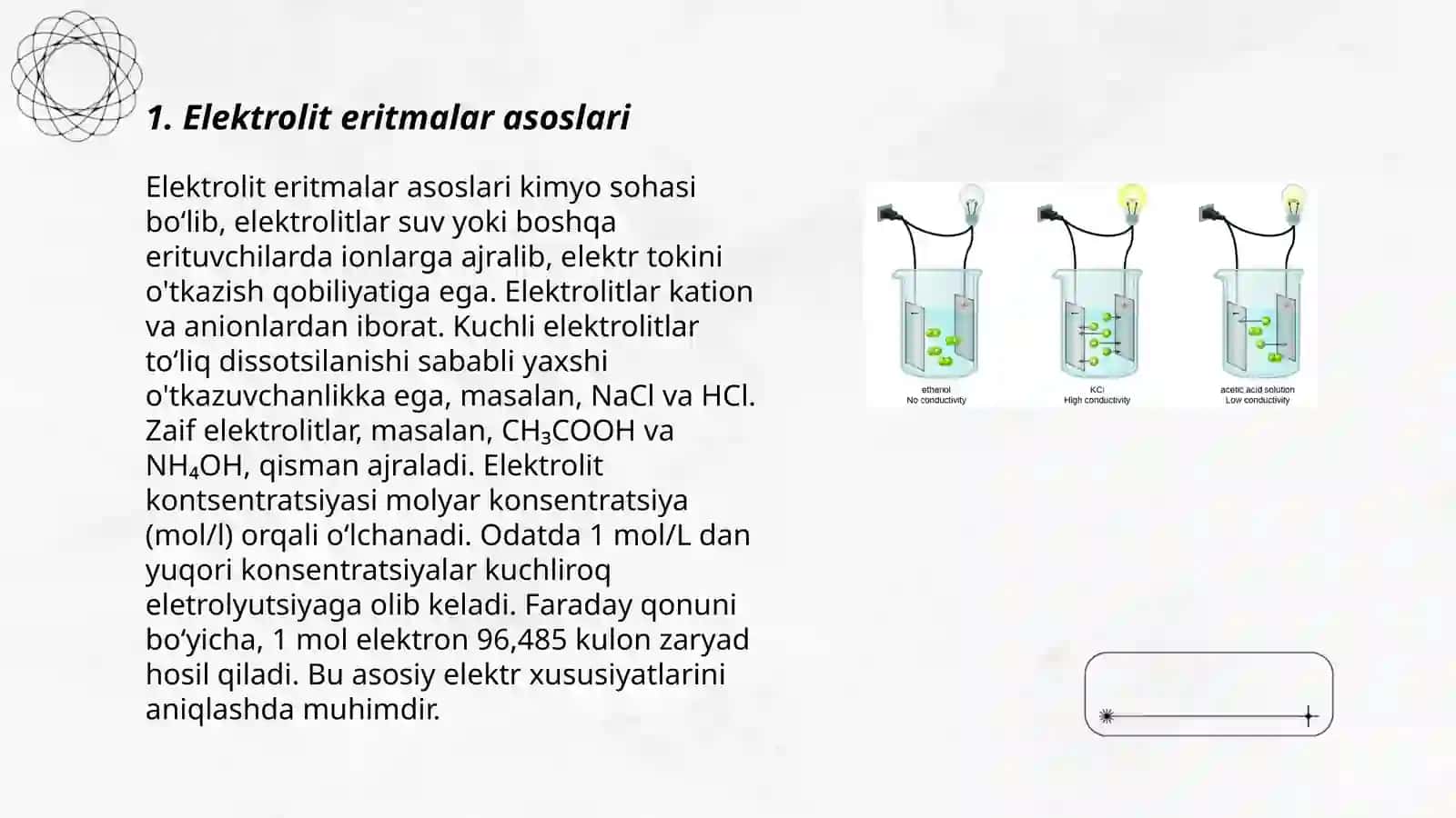 Elektrolit eritmalarning elektr òtkazuvchanligini òlchash qurilmasini òrganish 3