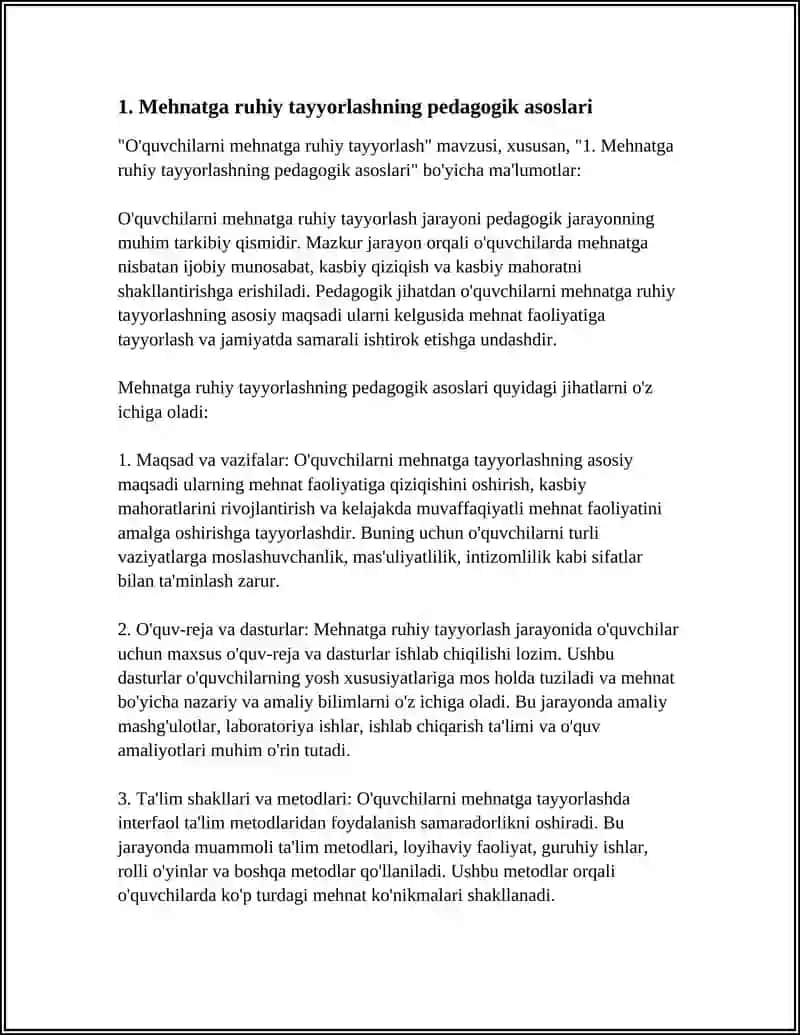 O'quvchilarni mehnatga ruhiy tayyorlash 3