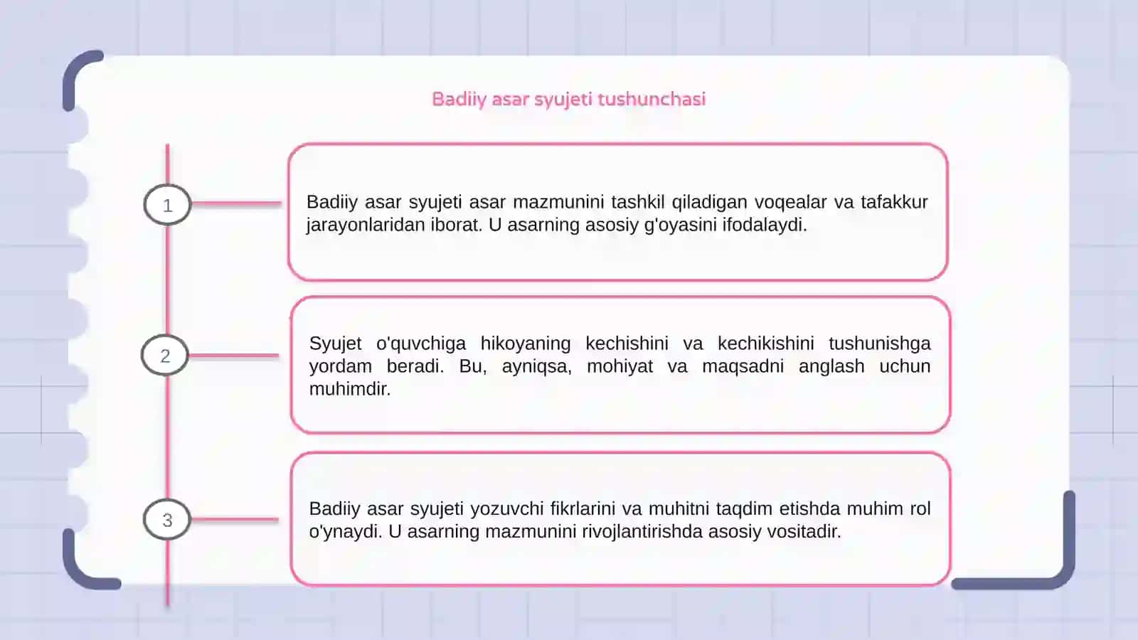 Badiiy asar syujeti 3