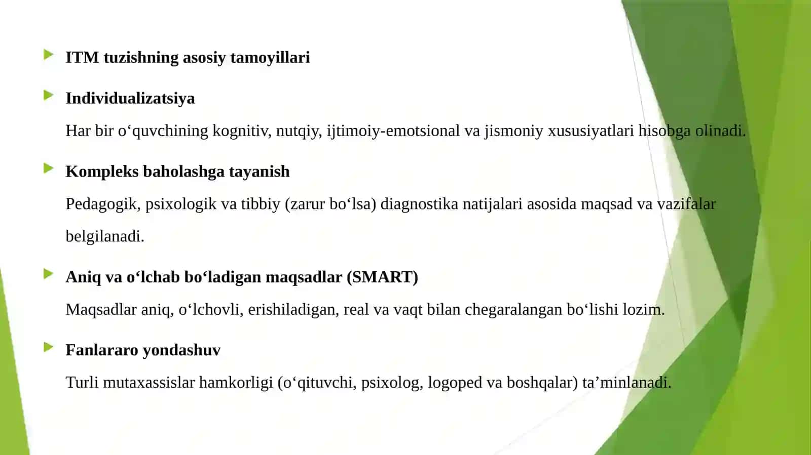 Individual ta’lim marshruti (ITM): tuzish tamoyillari va mutaxassislar jamoasi 3