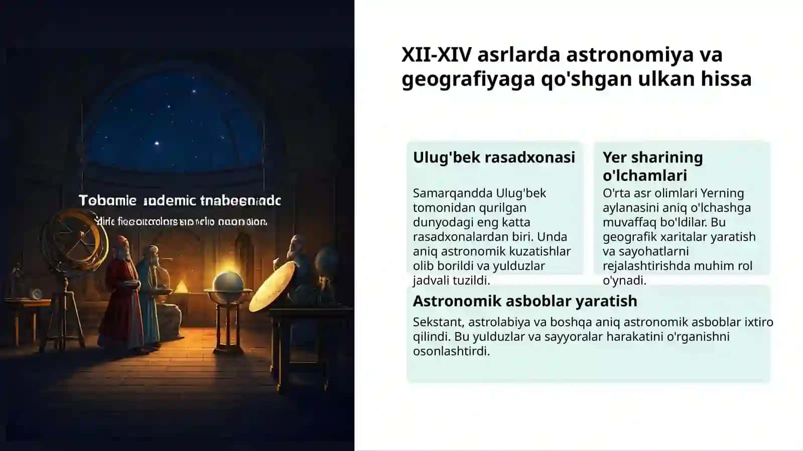 IX-XI asrlarda O'zbek olimlarining matematika sohasidagi hissasi 3