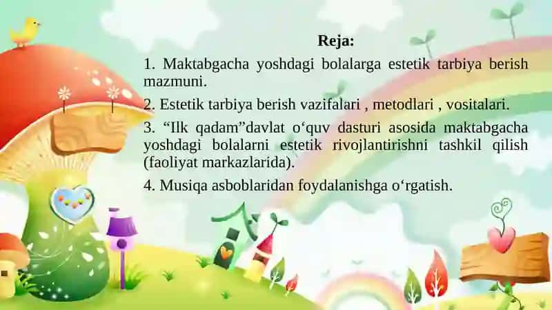 MAKTABGACHA YOSHDAGI BOLALARNING ESTETIK (NAFOSAT) TARBIYASI. 3