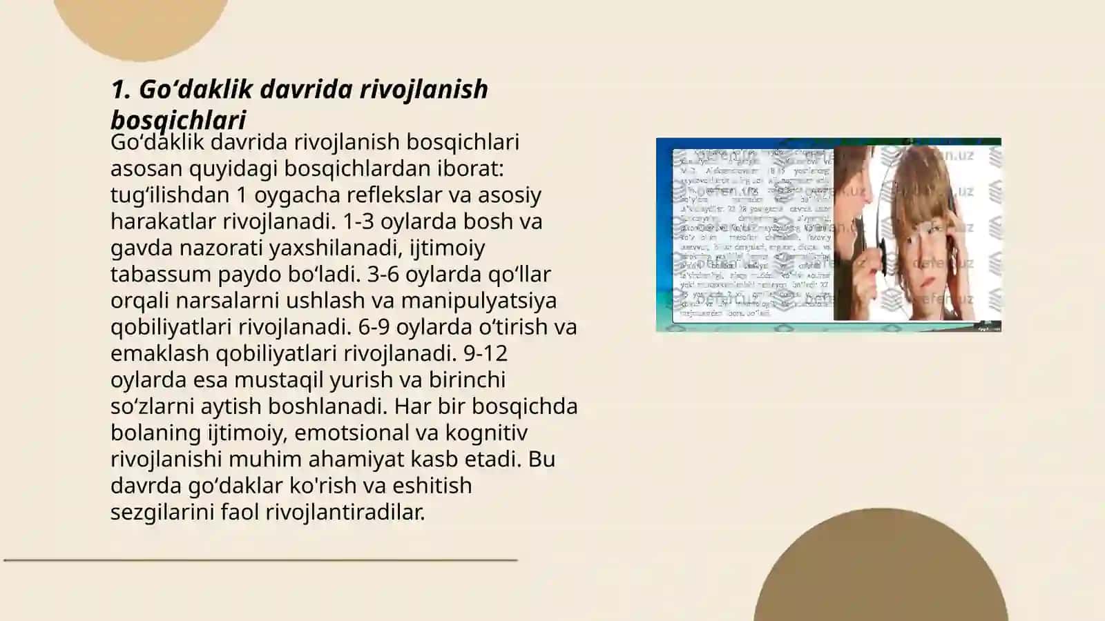 Goʻdaklik davri psixologiyasi va psixodiagnostika 3