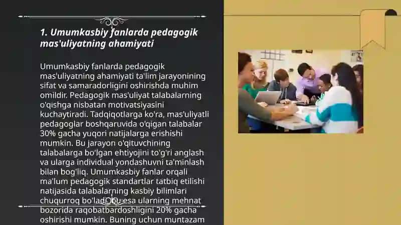 Umumkasbiy va maxsus fanlarni o'qitishda pedagogik mas'uliyat 3