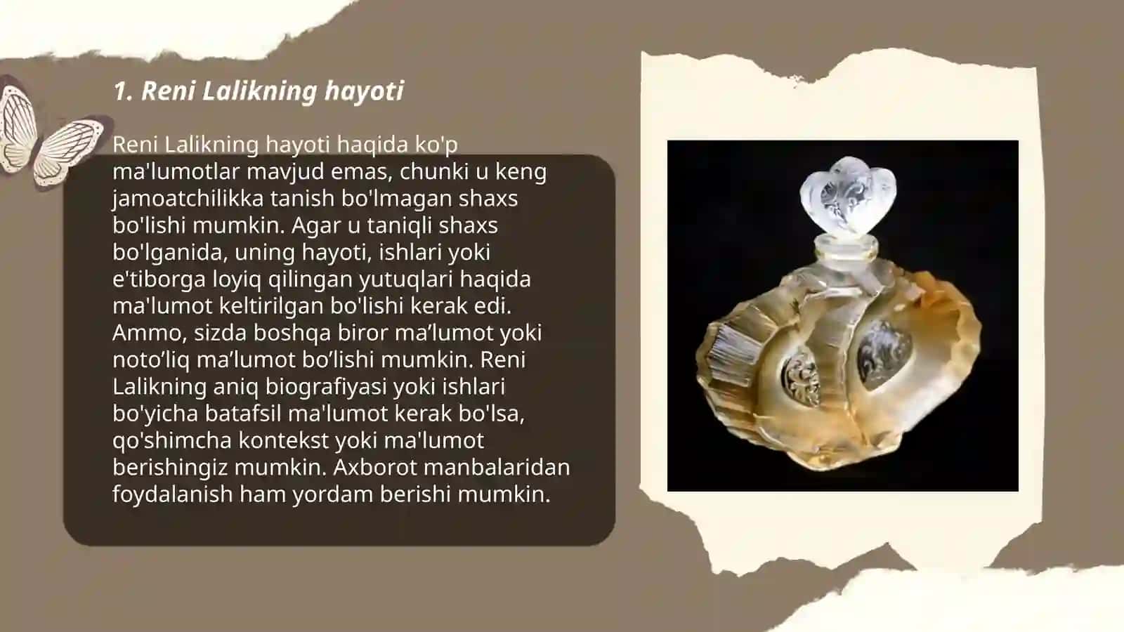 Reni Lalikning hayoti 3