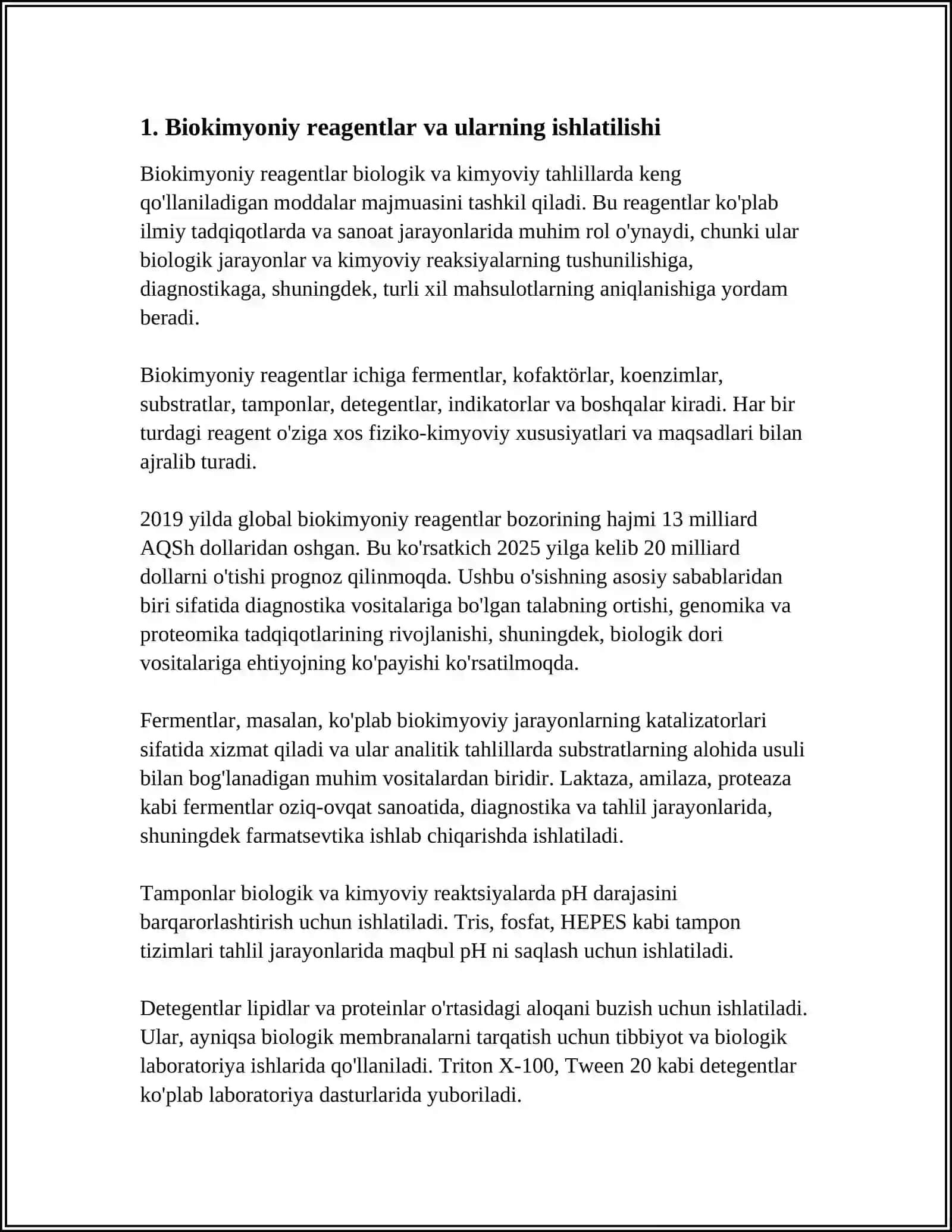 BIOKIMYONI ILMIY TADQIQOT METODLARI 3