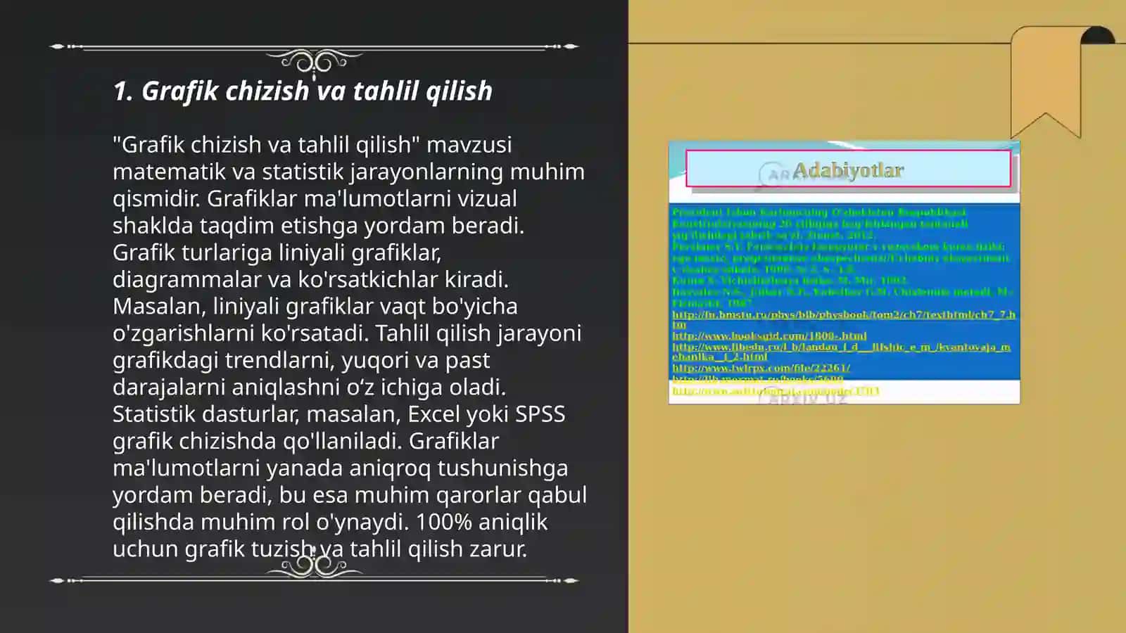 MS Excel dasturida muhandislik masalalarini yechish 3