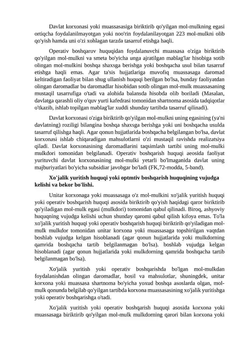 Ashyoviy huquqlar 3