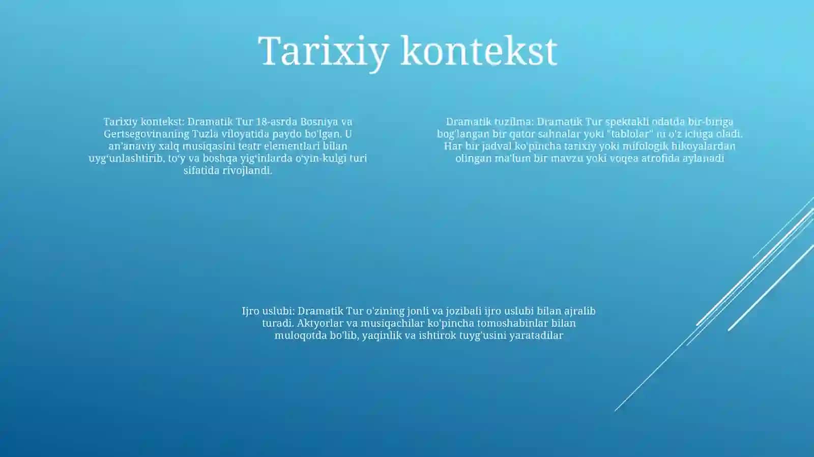 Dramatik Tur 3