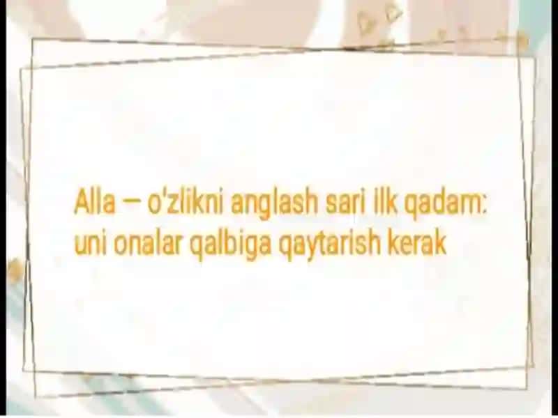 Taqdimot Alla haqida 3