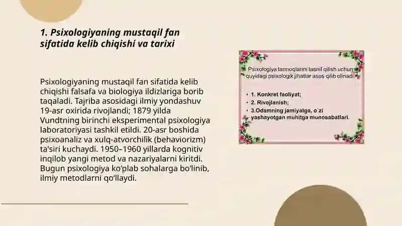 Psixologiya mustaqil fan sifatida 3