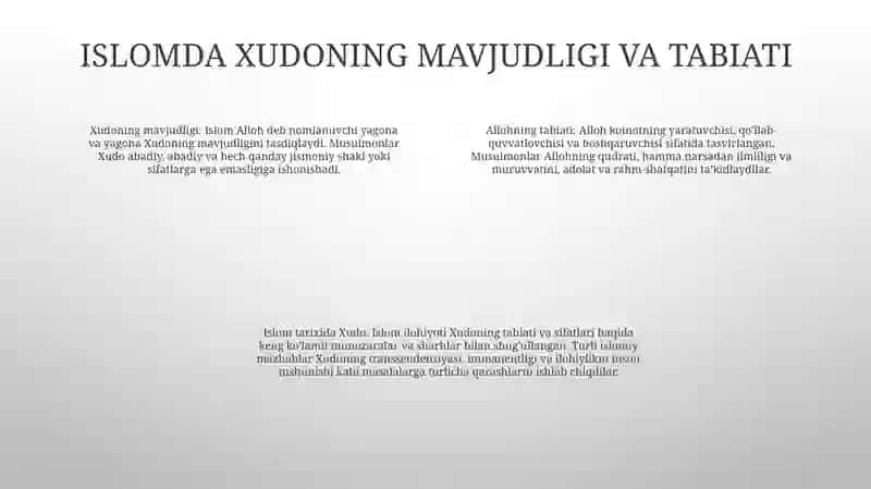 Islom Ilohiyoti Va Tarix 3
