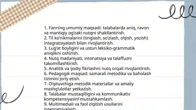 Nutq o‘strish metodikasi 3