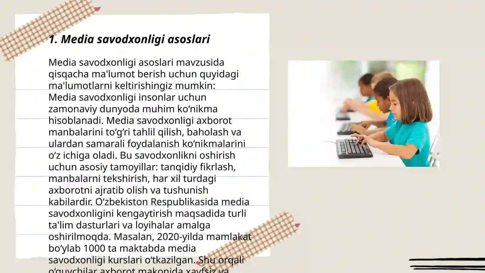 Media va axborot savodxonligi ta'limi 3