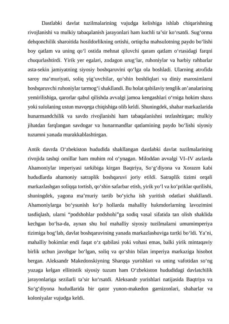 O'zbekistonning antik davr boshlanishi 3