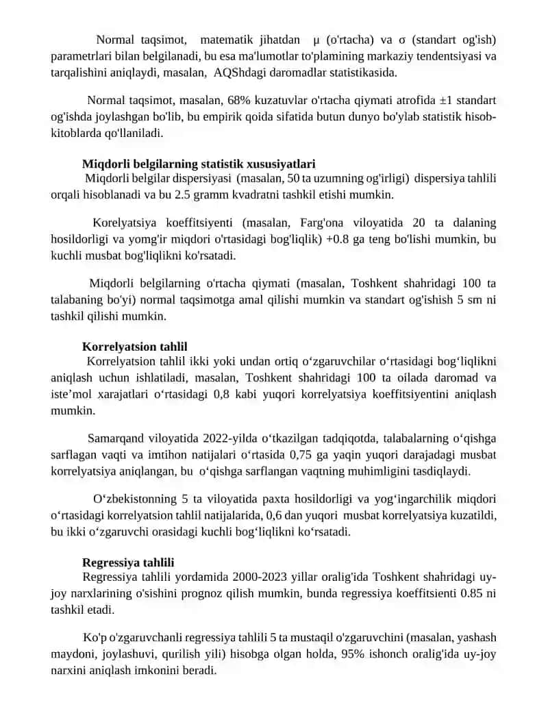 Miqdoriy belgilar tõğrisida tushuncha 3