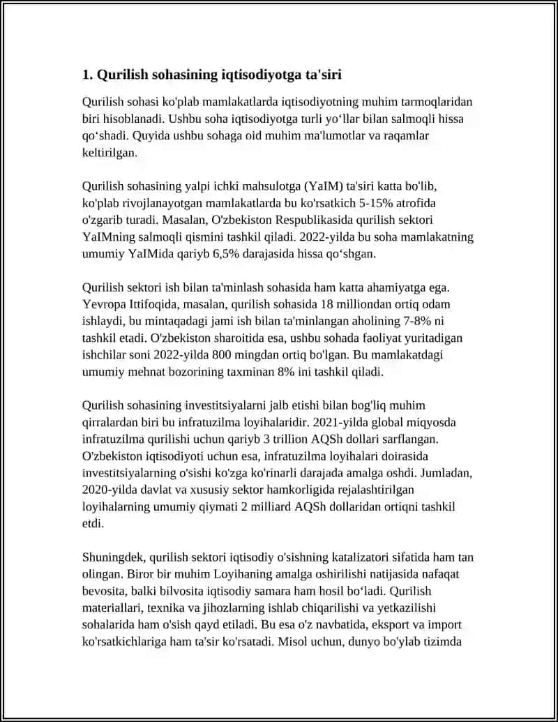 Qurilish Milliy Iqtisodiyoti 3