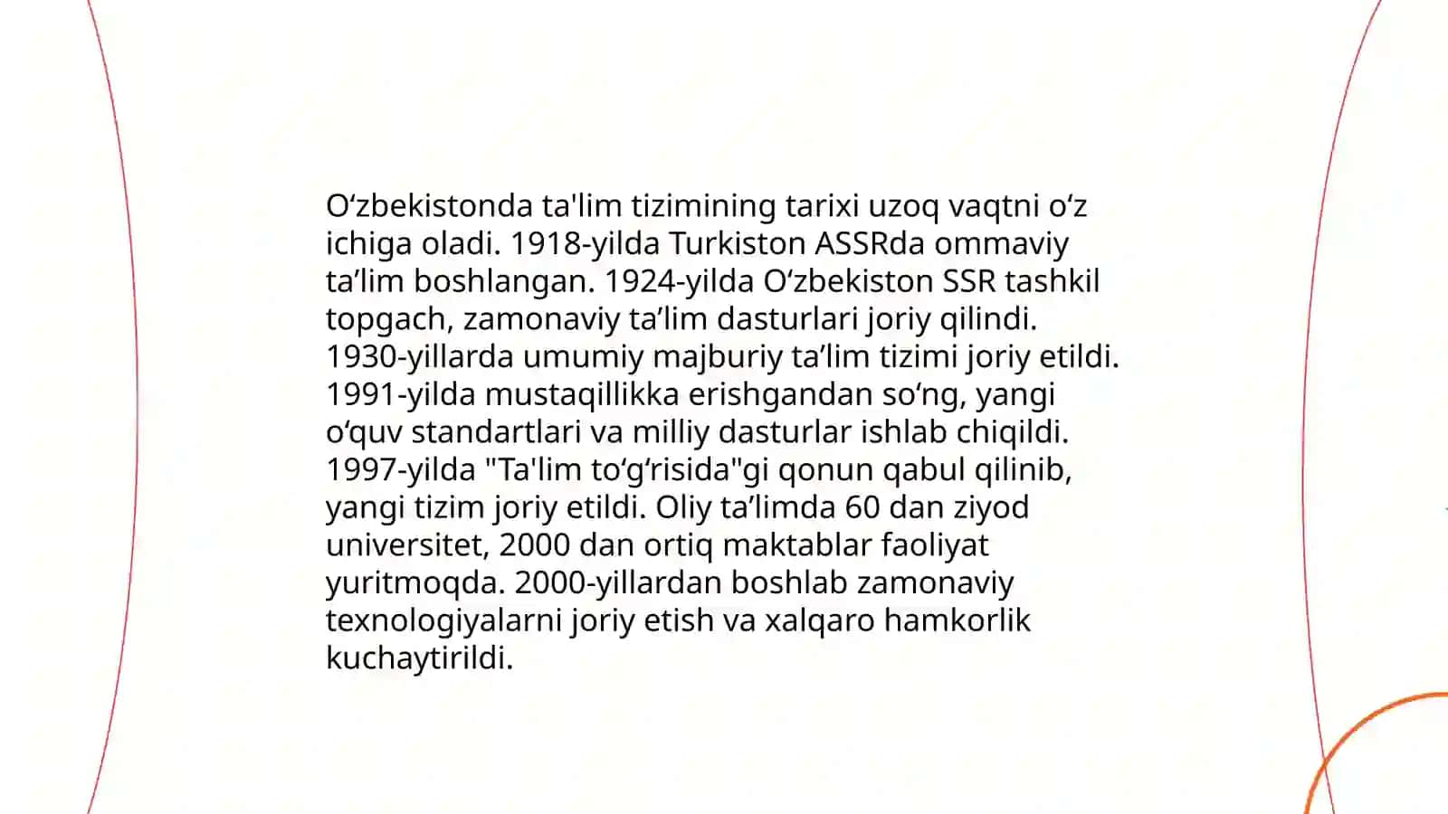 O‘zbekistonda ta‘lim tizimi va yoshlar siyosati 3