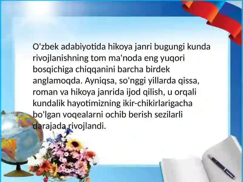 Nasriyasalar ustida ishlash (Abdulla Qahhor hikoyalari tahlili) 3