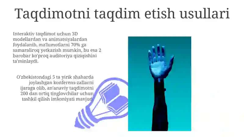 Taqdimotlar yaratish texnologiyasi 3