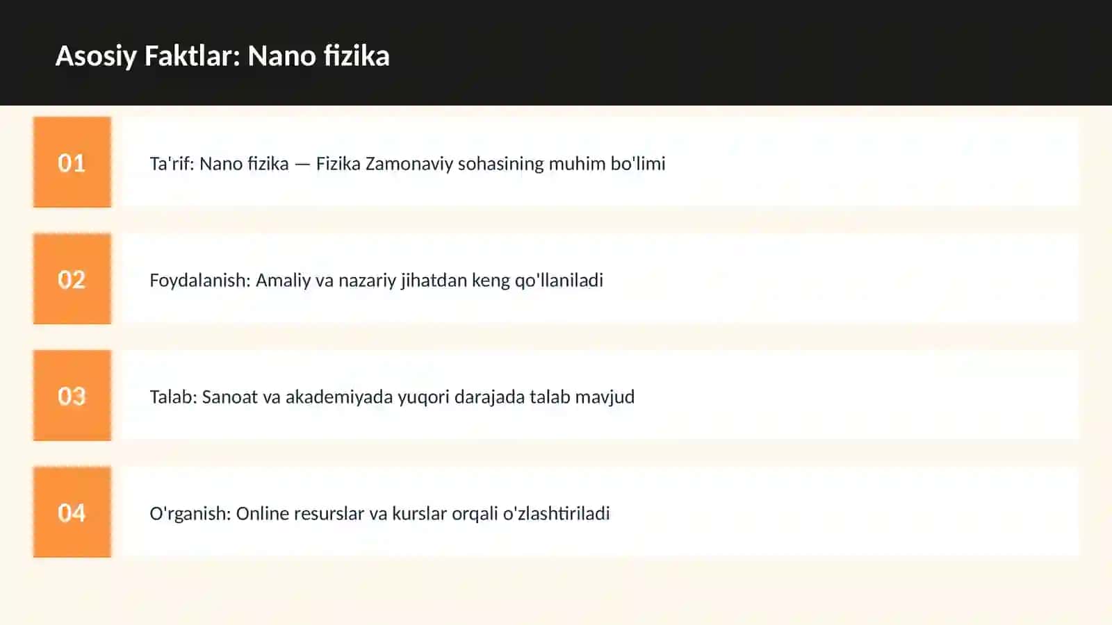 FAN | FIZIKA ZAMONAVIY 3