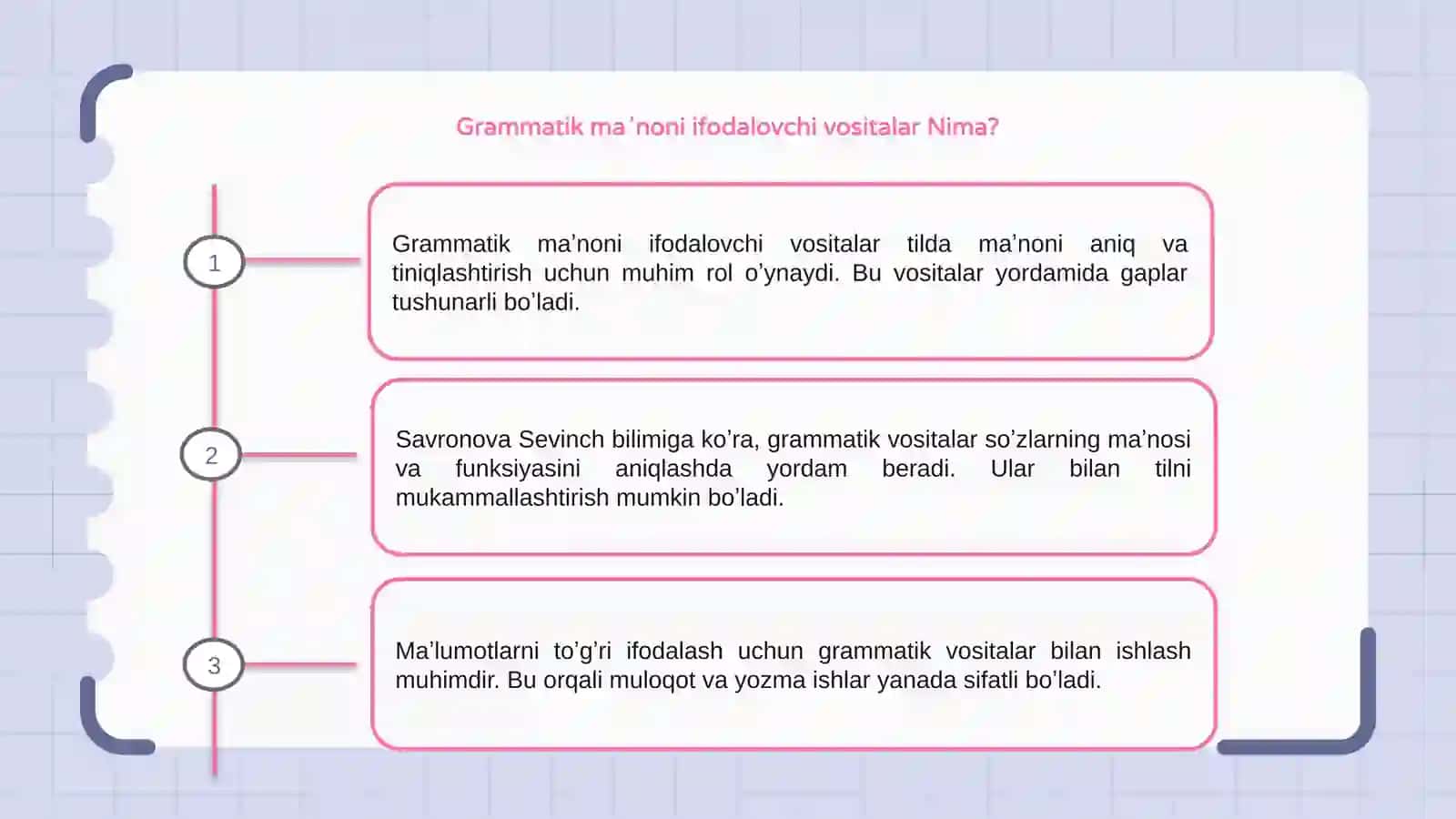 Grammatik maʼnoni ifodalovchi vositalar 3