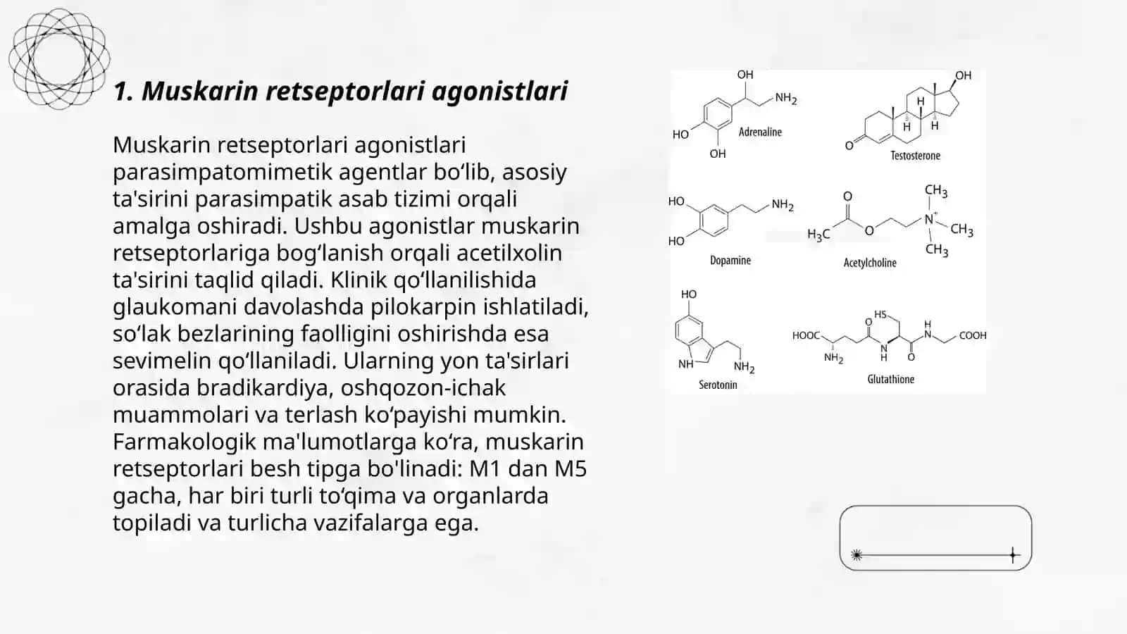Muskarin retseptorlari agonistlari 3