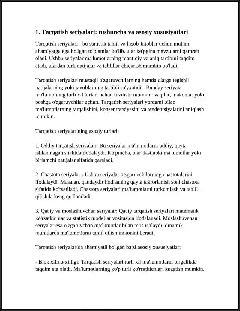 TARQATISH SERIYALARI VA ULARNI QURISH TAMOYILLARI 3