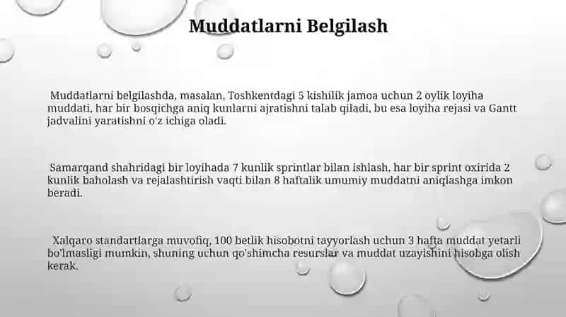 Loyiha Ishlab Chiqarish Uchun Vazifa Bayoni 3