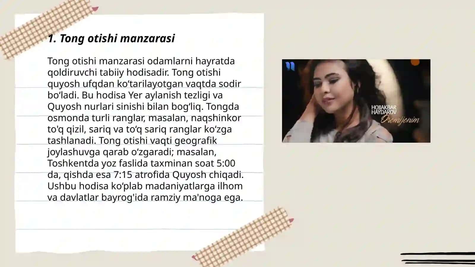 Bir kunlik yoz hikoyasi 3