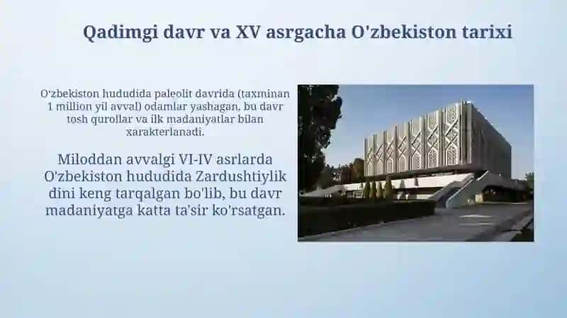 O`zbekiston Tarixi 3