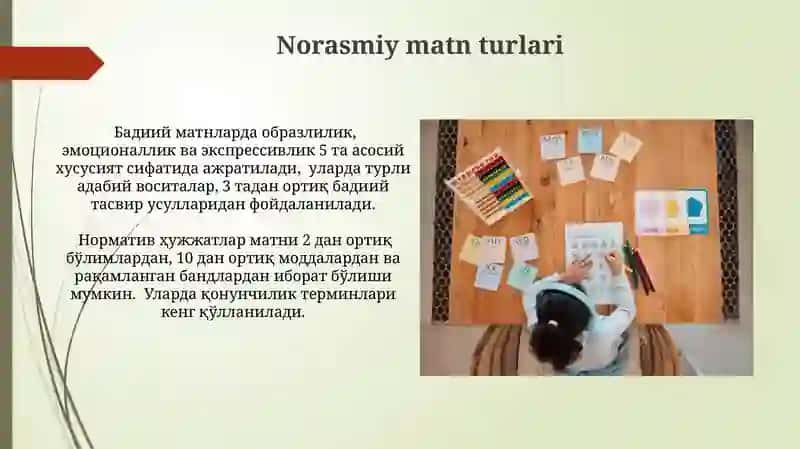 Matnning ta'rifi va tasnifi 3