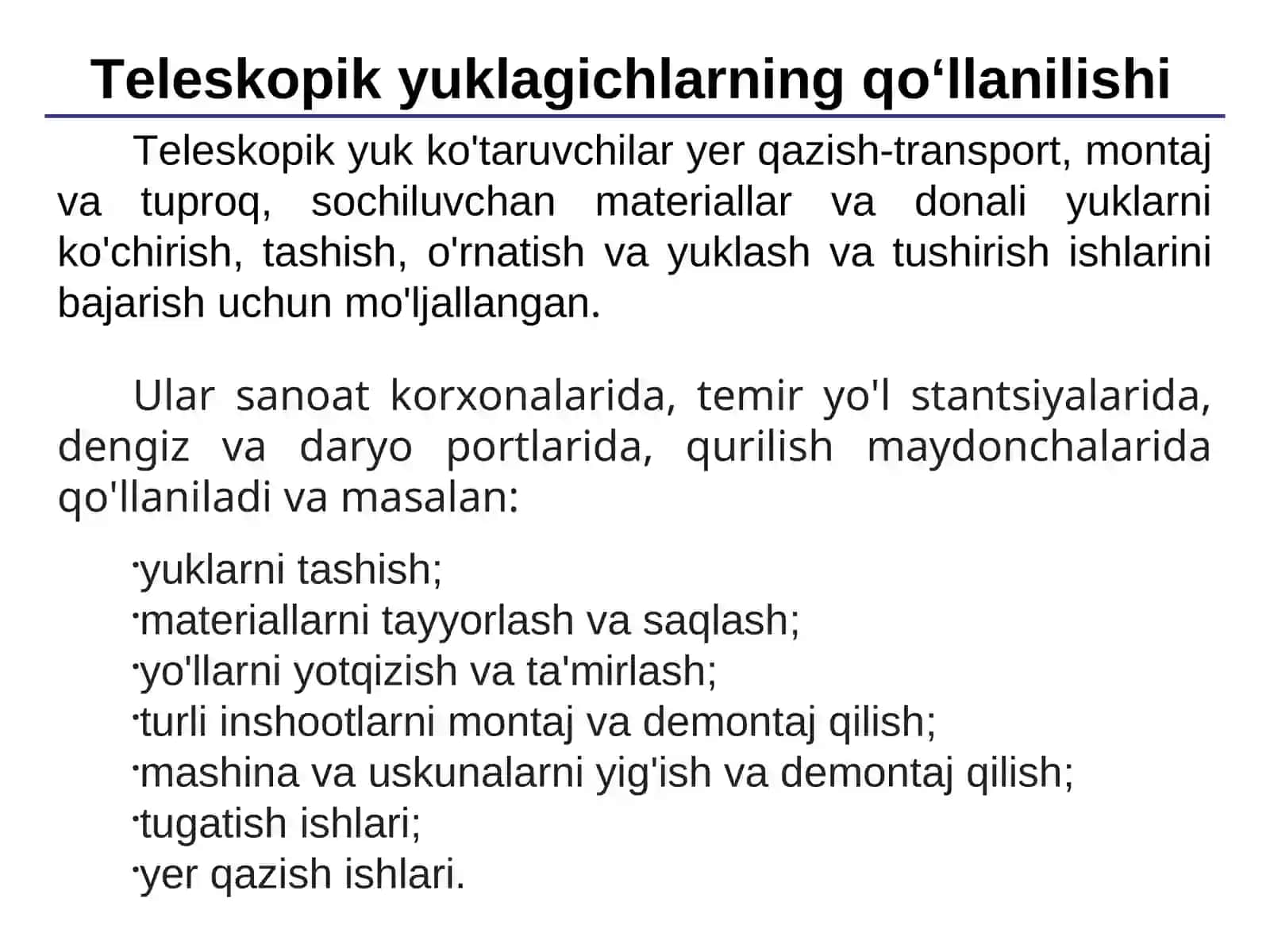 Ortish-tushirish qurilmalari, uning turlari va tasnifi 3