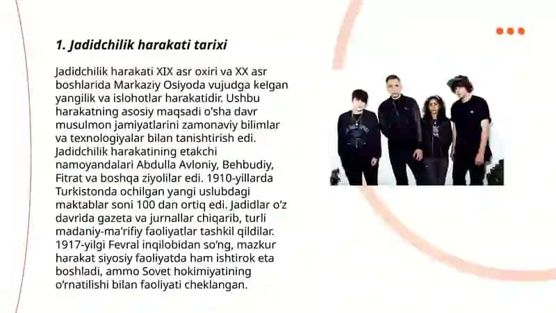 Oʻzbekistoning eng yangi tarixi fanidan taqdimoti 3