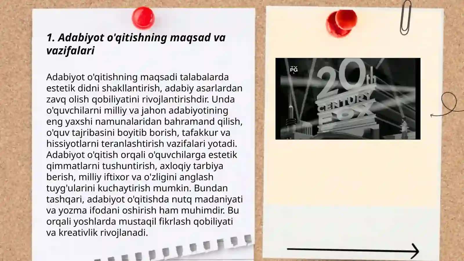 Adabiyot o’qitish metodikasi kursining mazmuni va qurilishi 3