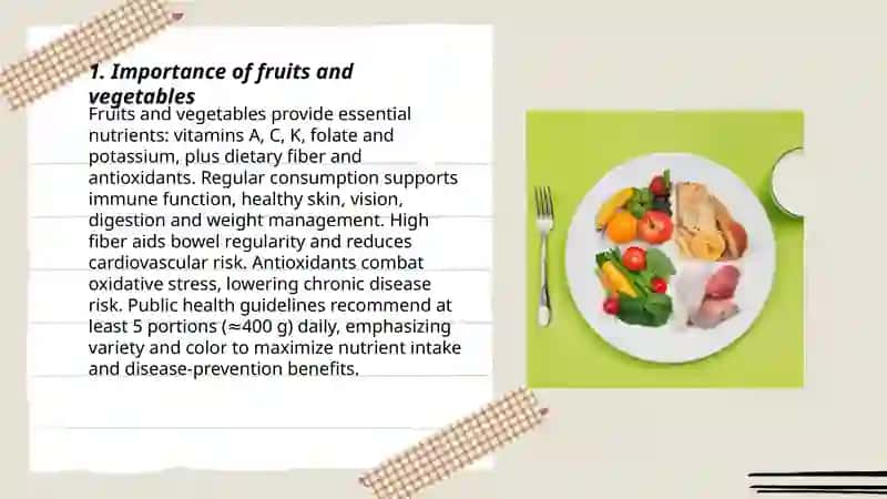 Healthy and unhealthy foods 3