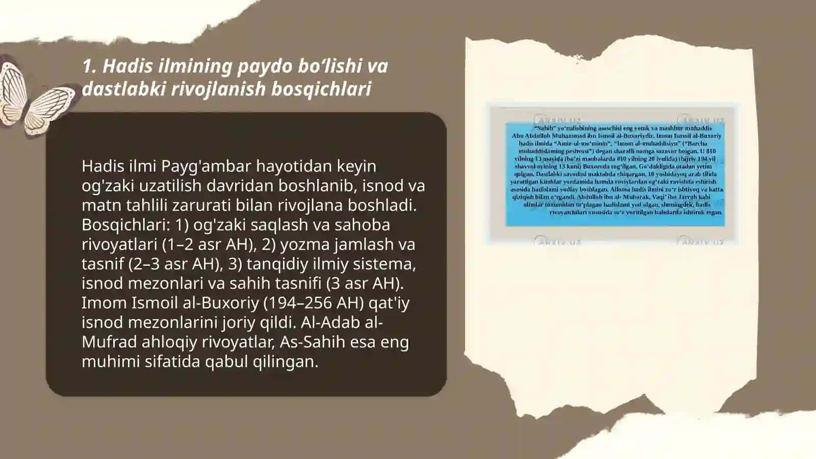 Hadis ilmi 3
