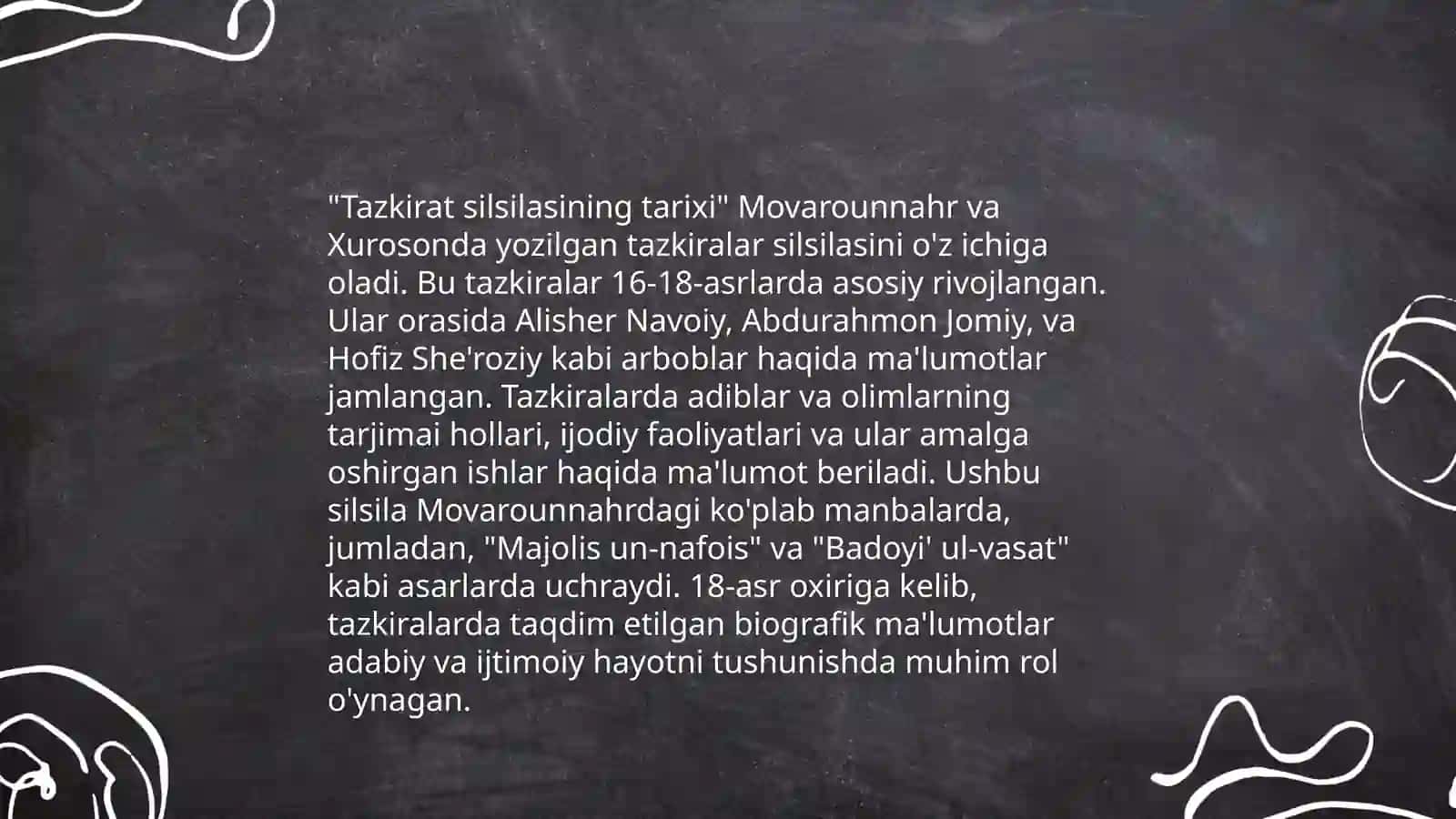 Tazkirat silsilasi 3