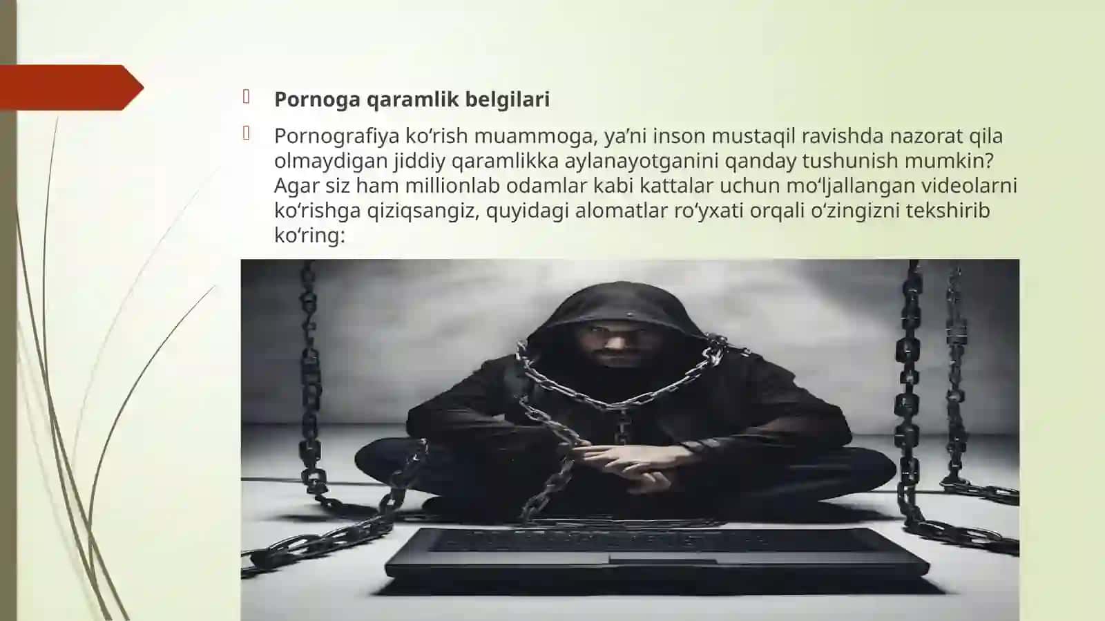 Pornografiya qaramligi va belgilari.Qaramlikdan qutulish choralari 3