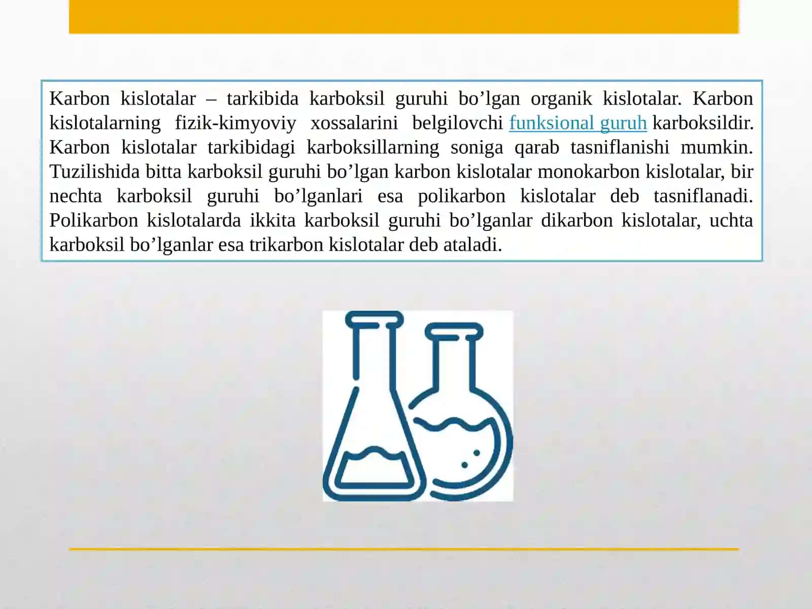 Bir asosli karbon kislotalarning olinish usullari 3