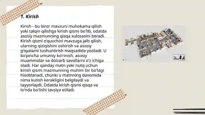 Korxona biznes rejasining tarkibiy qisimlari 3