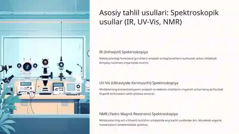 Fizik-kimyoviy tahlil usullari Fan va sanoatda tutgan o'rni 3